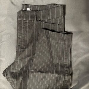 Old Navy Grey Pinstripe Pants